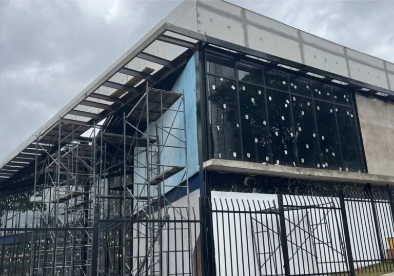 Obra Academia Bluefit — Guarulhos SP, 2.000 m², Construtora Faccini